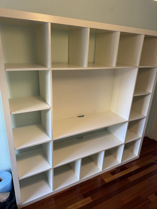 Estante expedit tv ikea branco