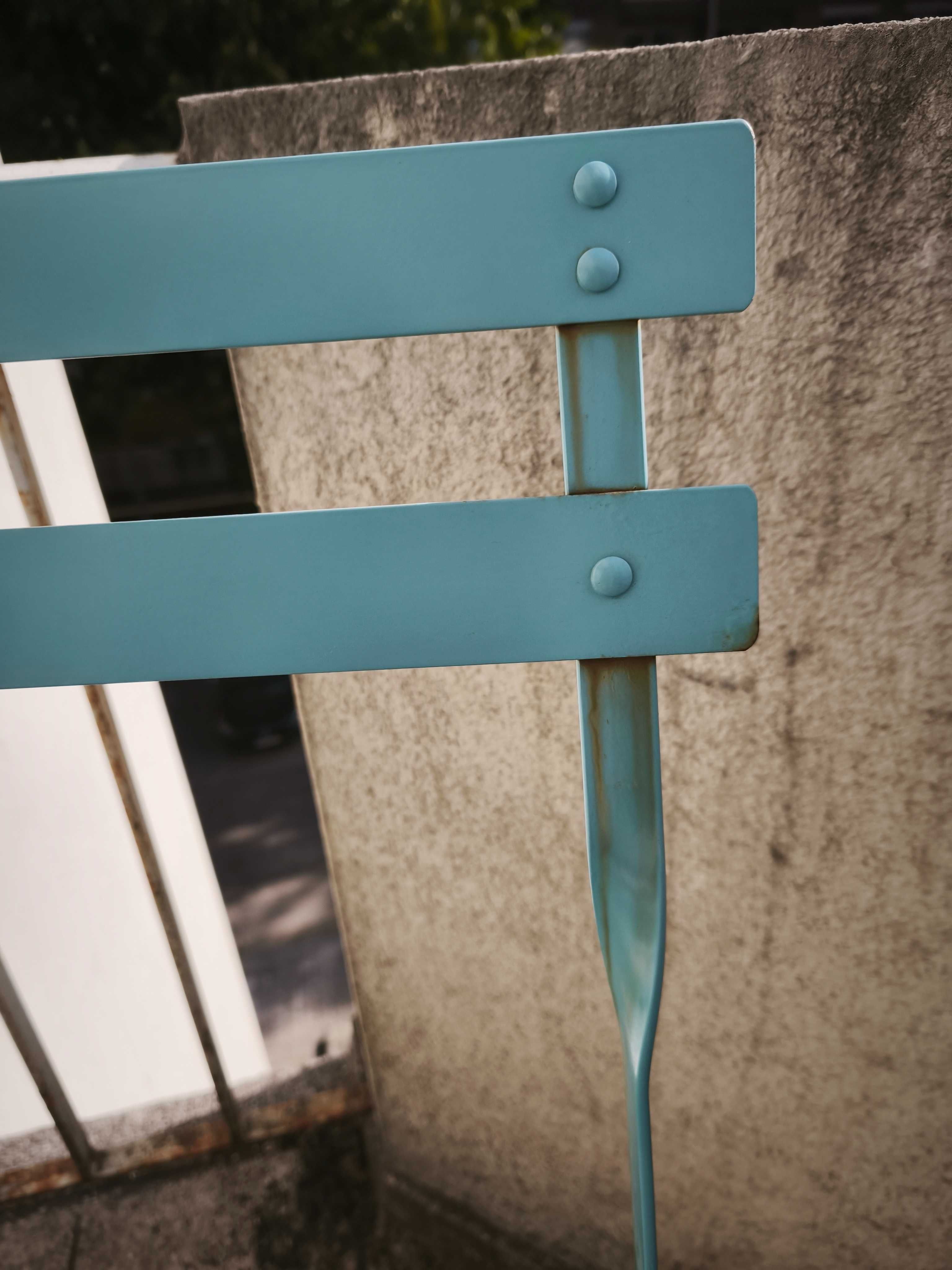 Mesa metal + cadeira