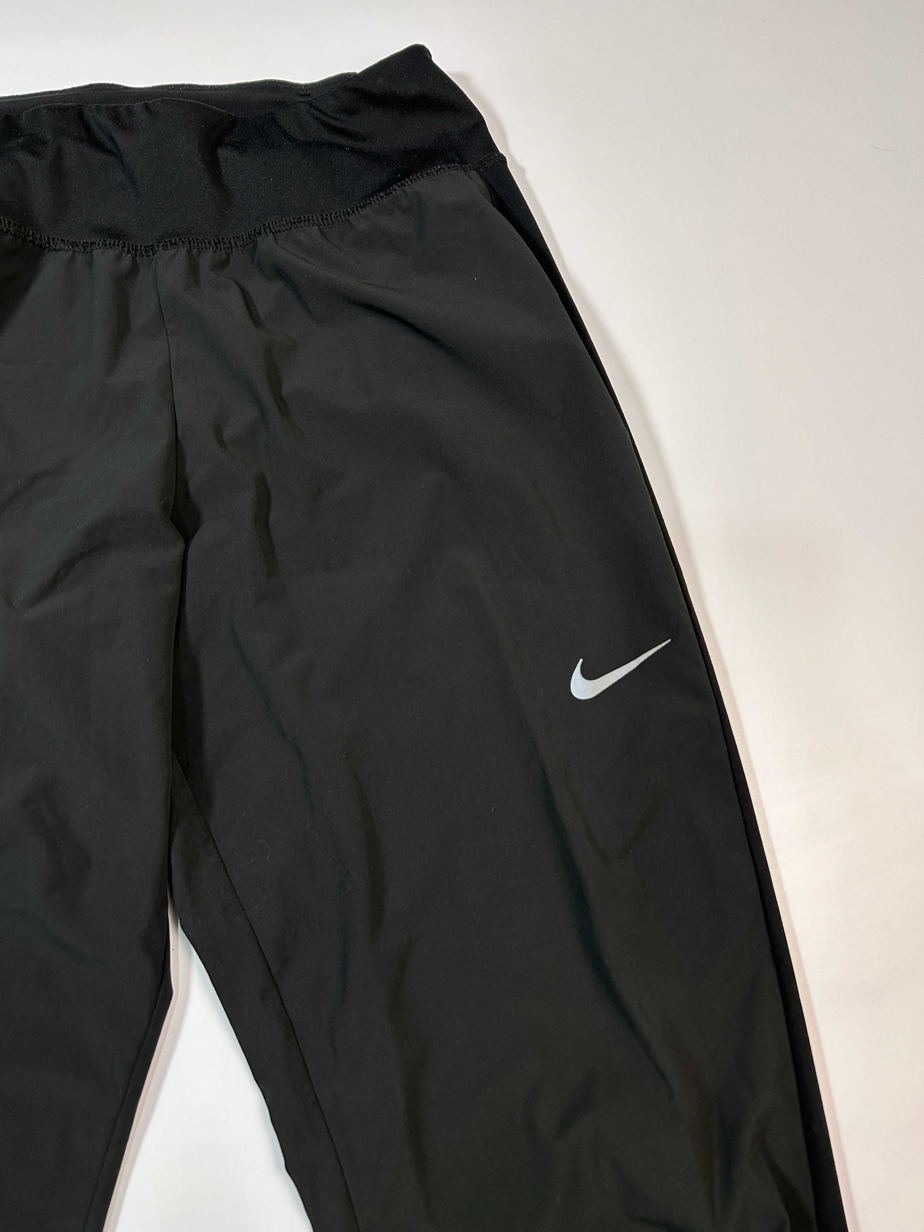 Vintage Nike Y2K Black Drill Baggy Track Pants