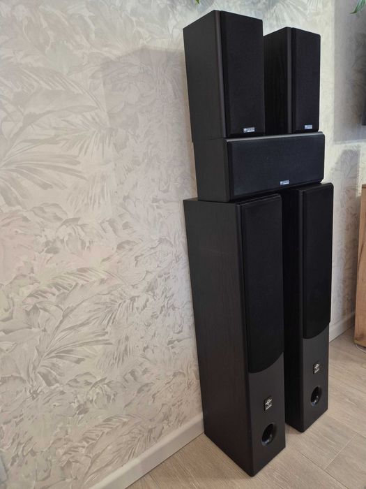 Kolumny Amtech 5.0 komplet do kina domowego, sprawne, grają super