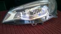 lampa lewa,  reflektor lewy, opel astra J IV