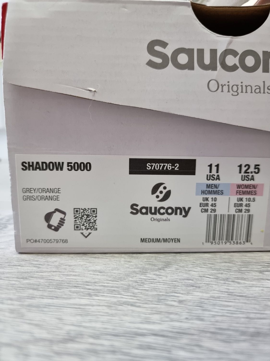 Saucony Trainers - Shadow 5000 Premium in Grey