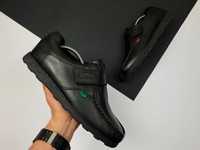 Туфли Kickers Fragma Original черные 46 р кожаные мужские