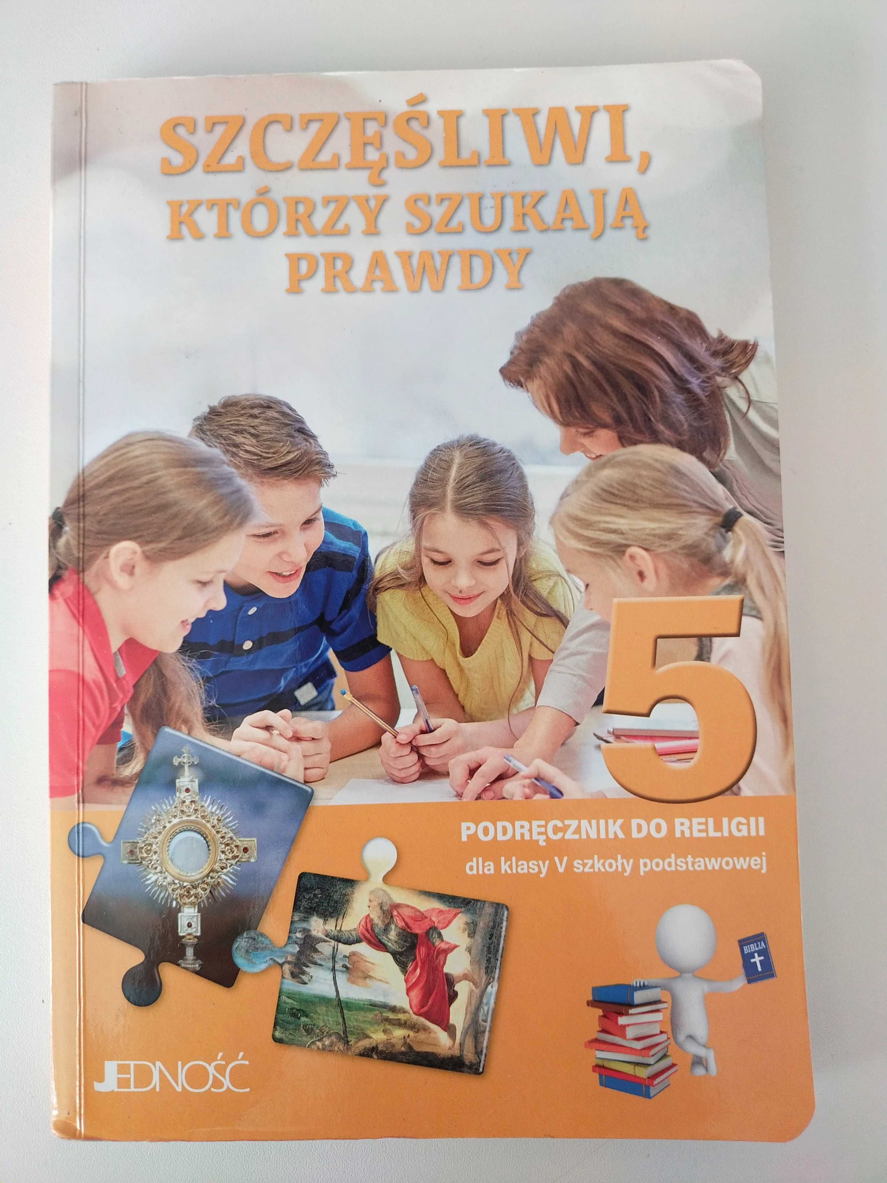 Podręcznik do nauki religii dla klasy 5 szkoły podstawowej.