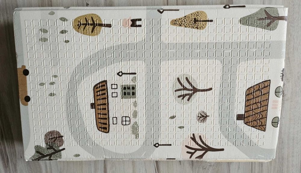 2w1 Zestaw XXL Mocna XXL Mata Edukacyjna Piankowa + GRATIS Puzzle Mata