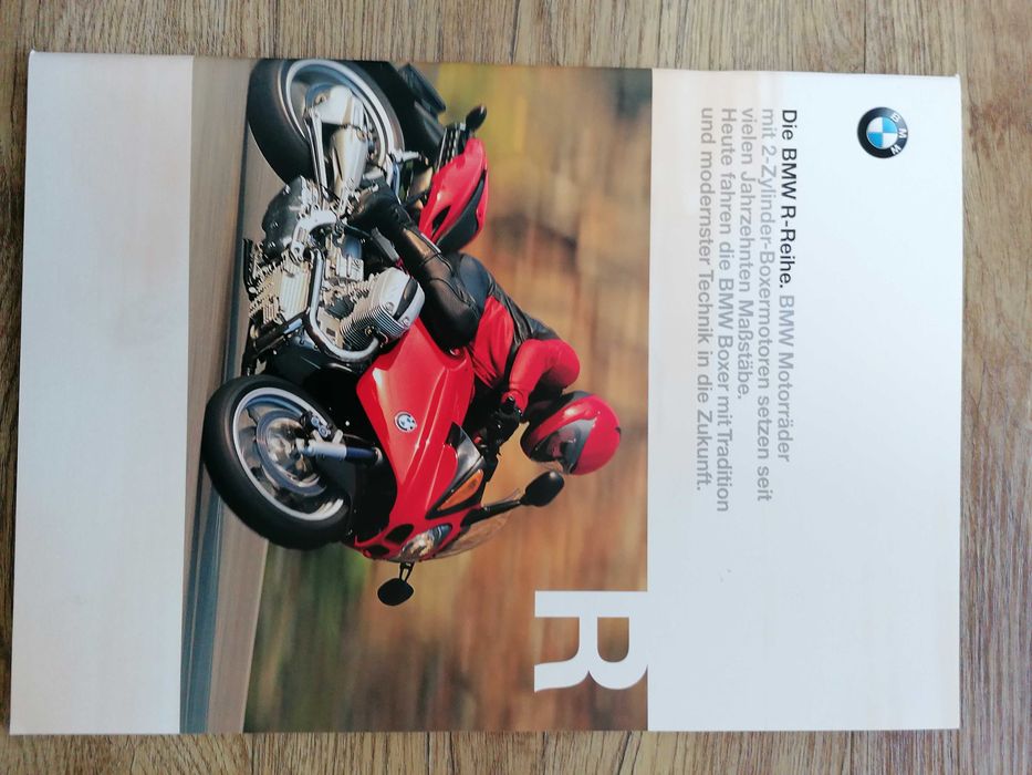 Prospekt BMW R 850 R/C/GS, R 1100 R/S/RS/GS/RT, R 1200 C