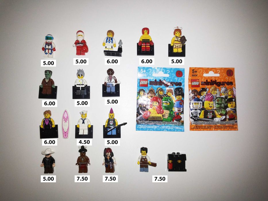 Lego Mini Figuras de Coleção