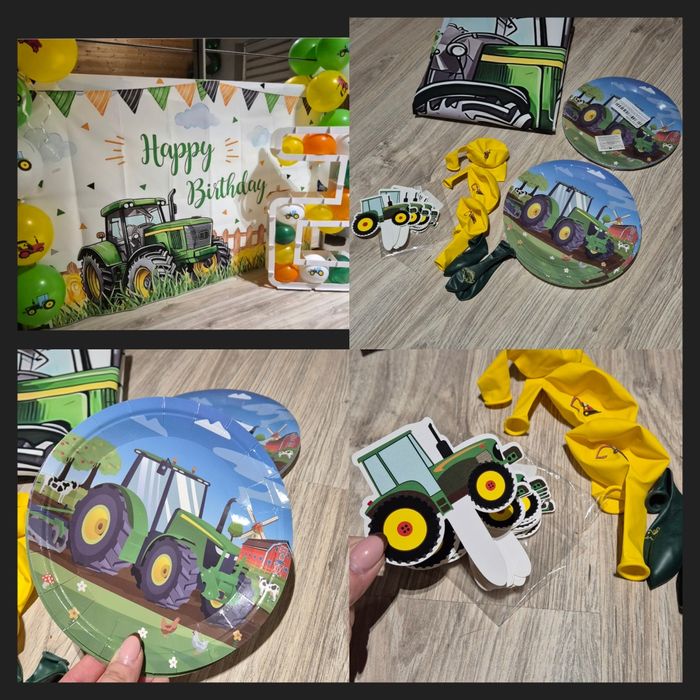 Zestaw urodziny dla fana traktora