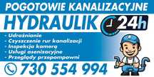 Hydraulik 24h udrażnianie kanalizacji przetykane toalety zlewozmywaki