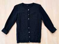 Sweter Mohito rozmiar S 36 czarny rozpinany wiosna sweterek