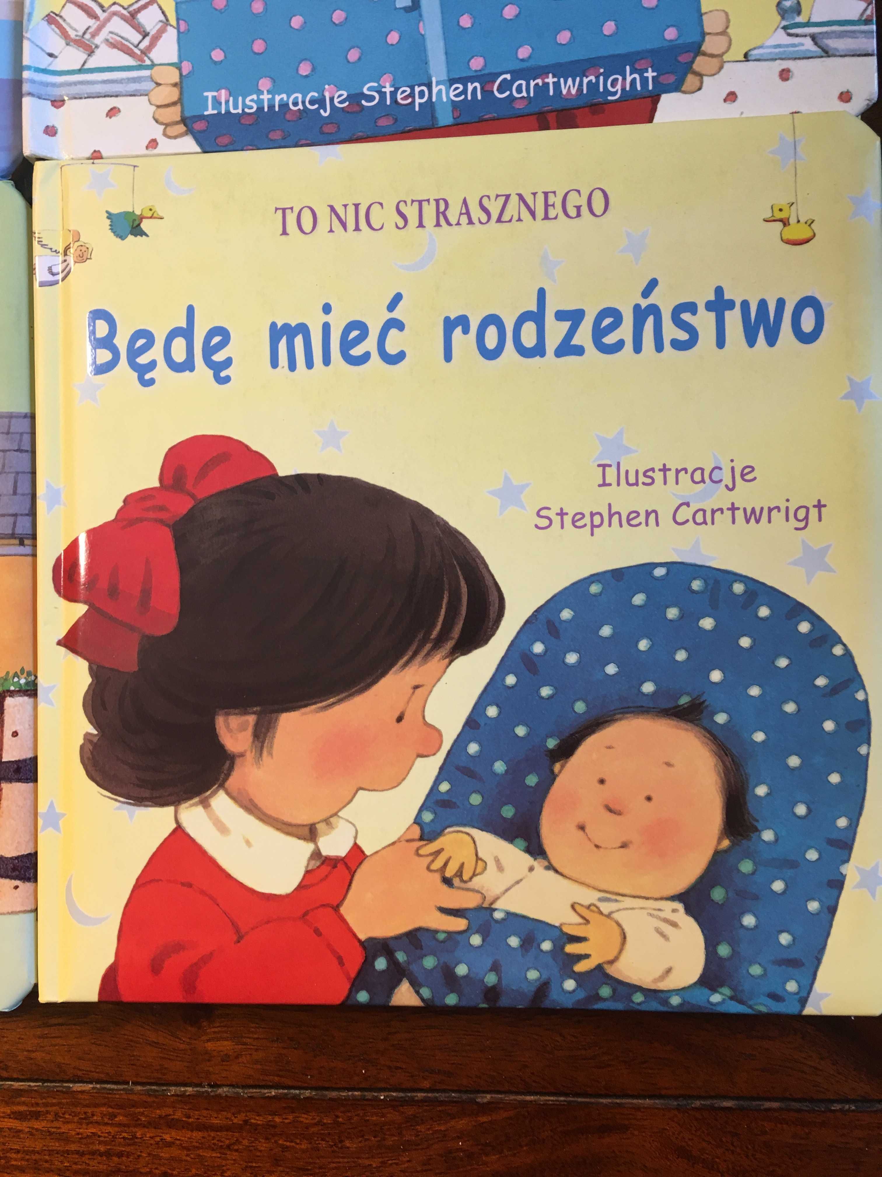 Dziecięce książki   - 4 szt. z serii "To nic strasznego"