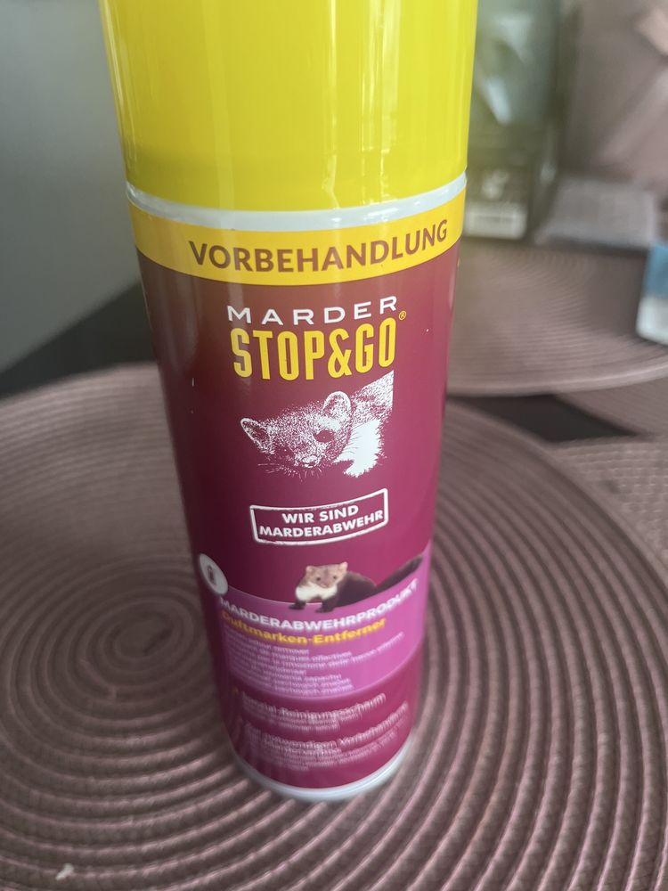 Pianka do usuwania zapachu kuny
