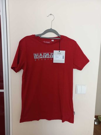 Nowy T-shirt męski Napapijri S/M