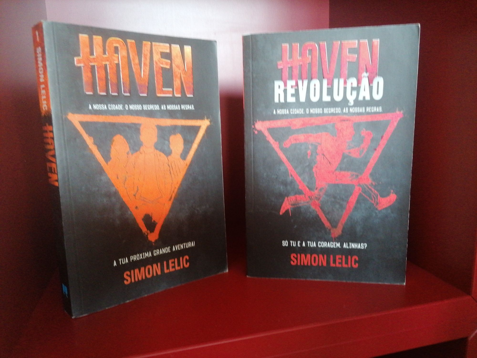 Dois livros "Haven"