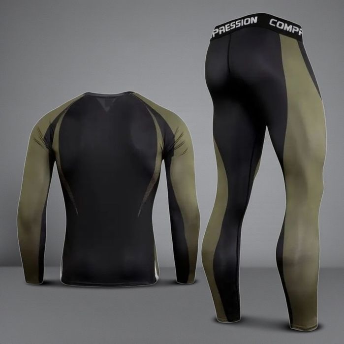 Компресійний одяг(Футболка з довгим рукавом+ штани)Розмір М
