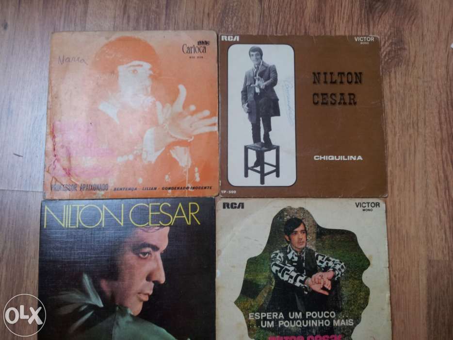 discos de vinil (singles) de Nilton César