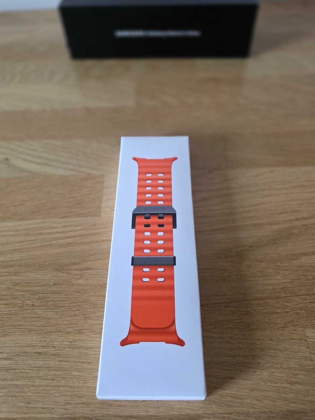 Pasek  Marine Band do Samsung Watch Ultra pomarańczowy nowy oryginalny