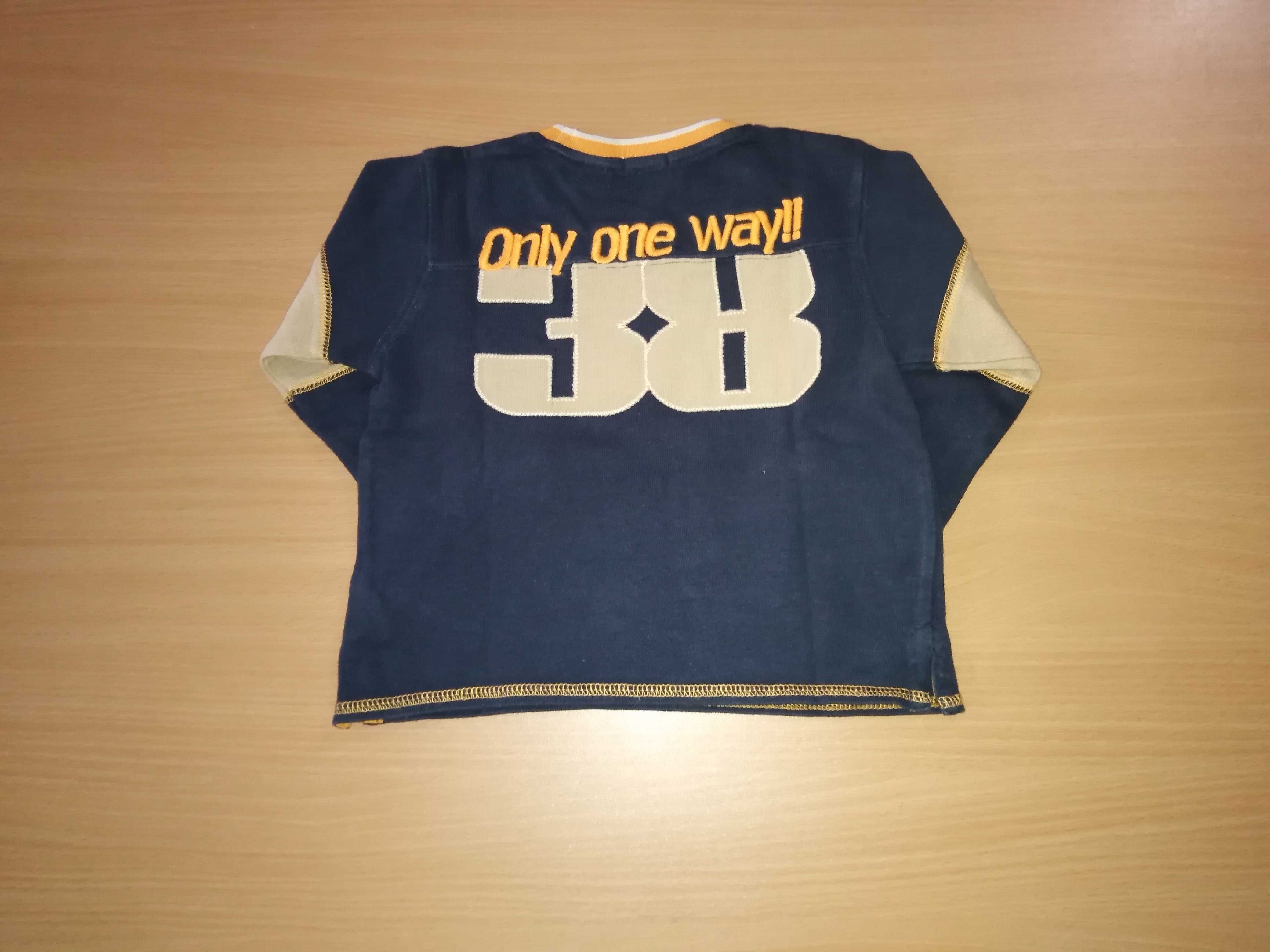 Camisola azul escura - Zara