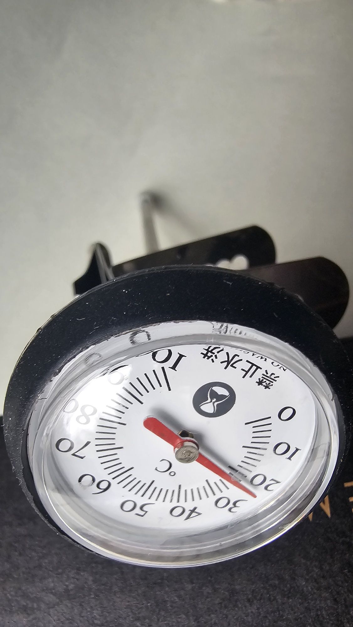 Termometr analogowy baristy. Timemore Thermometer Stick with Clip