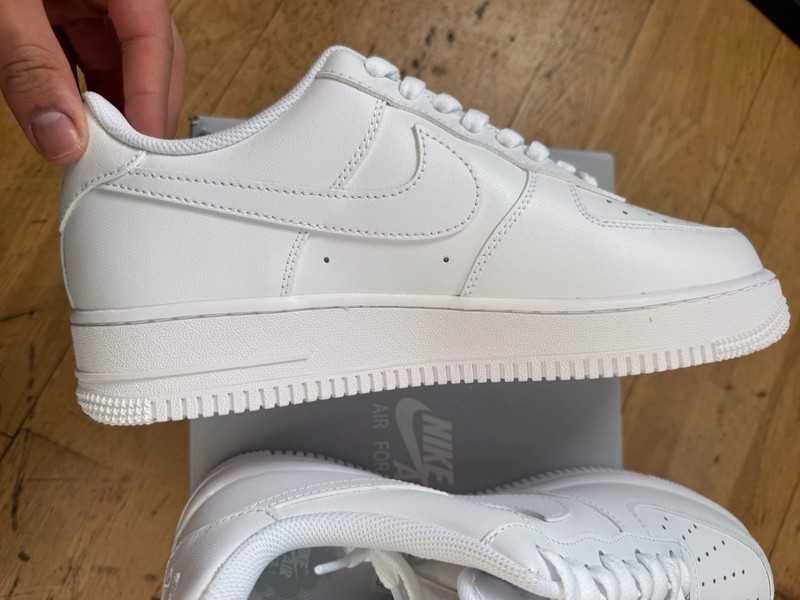 Buty Nike Air Force 1 Biały Damskie i Meskie Rozmiar.38