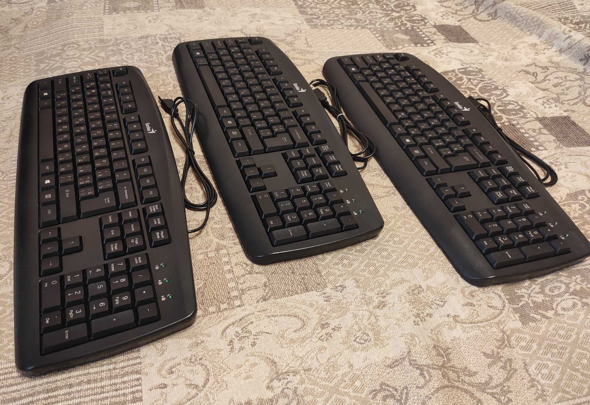 клавиатура Genius KB 110 Black USB (eng/rus/ukr) - состояние новой!