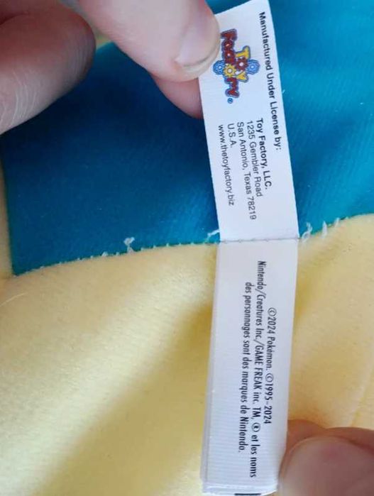 Pokémon peluche gigante / grande do pokémon Cyndaquil