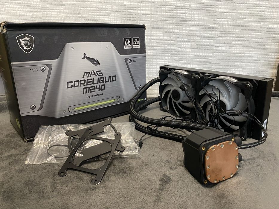 [ Ryzen ] MSI Coreliquid M240 | Система рідинного охолодження (СРО)