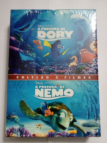 Pack 2 DVD "A procura de Dory + Nemo", Novo