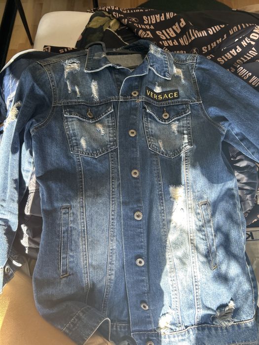 Kurtka jesns niebieska