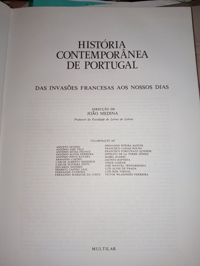 Coleção história contemporânea de Portugal