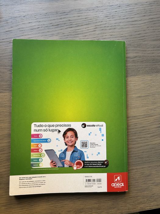 Conjunto de manuais escolares 4.º ano