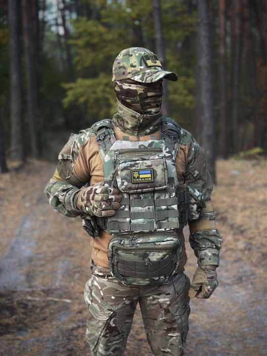 Плитоноска швидкого скидання + 4 підсумки + рюкзак