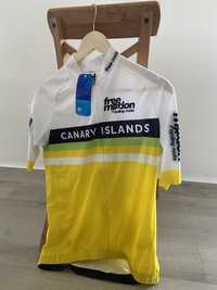 Jersey de ciclismo Santini com etiqueta