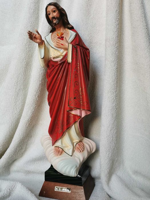 Figura/Estatua Sagrado Coração de Jesus, Santa Teresa, Sra de Fátima