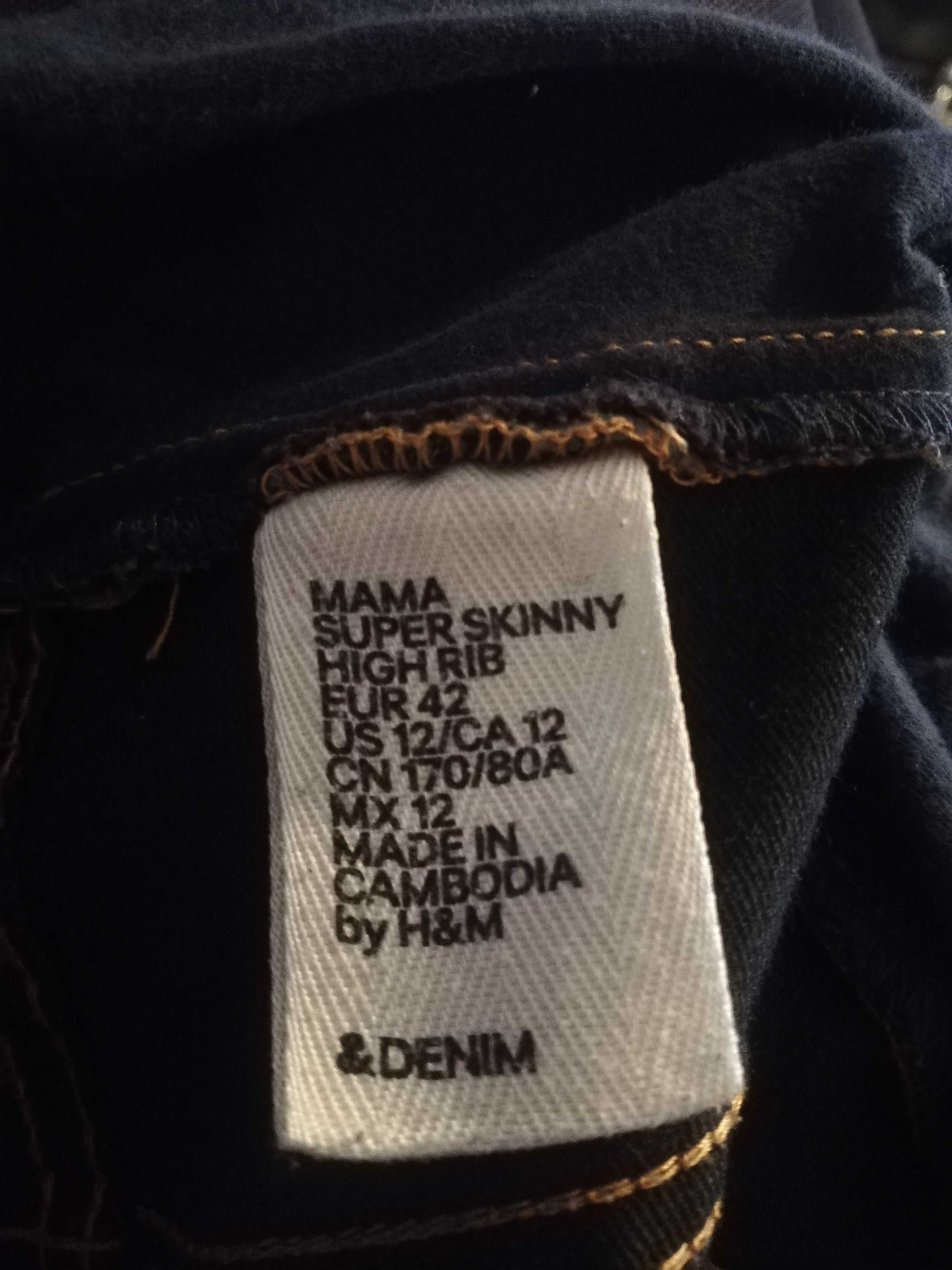 Spodnie ciążowe H&M, rozmiar 38/40