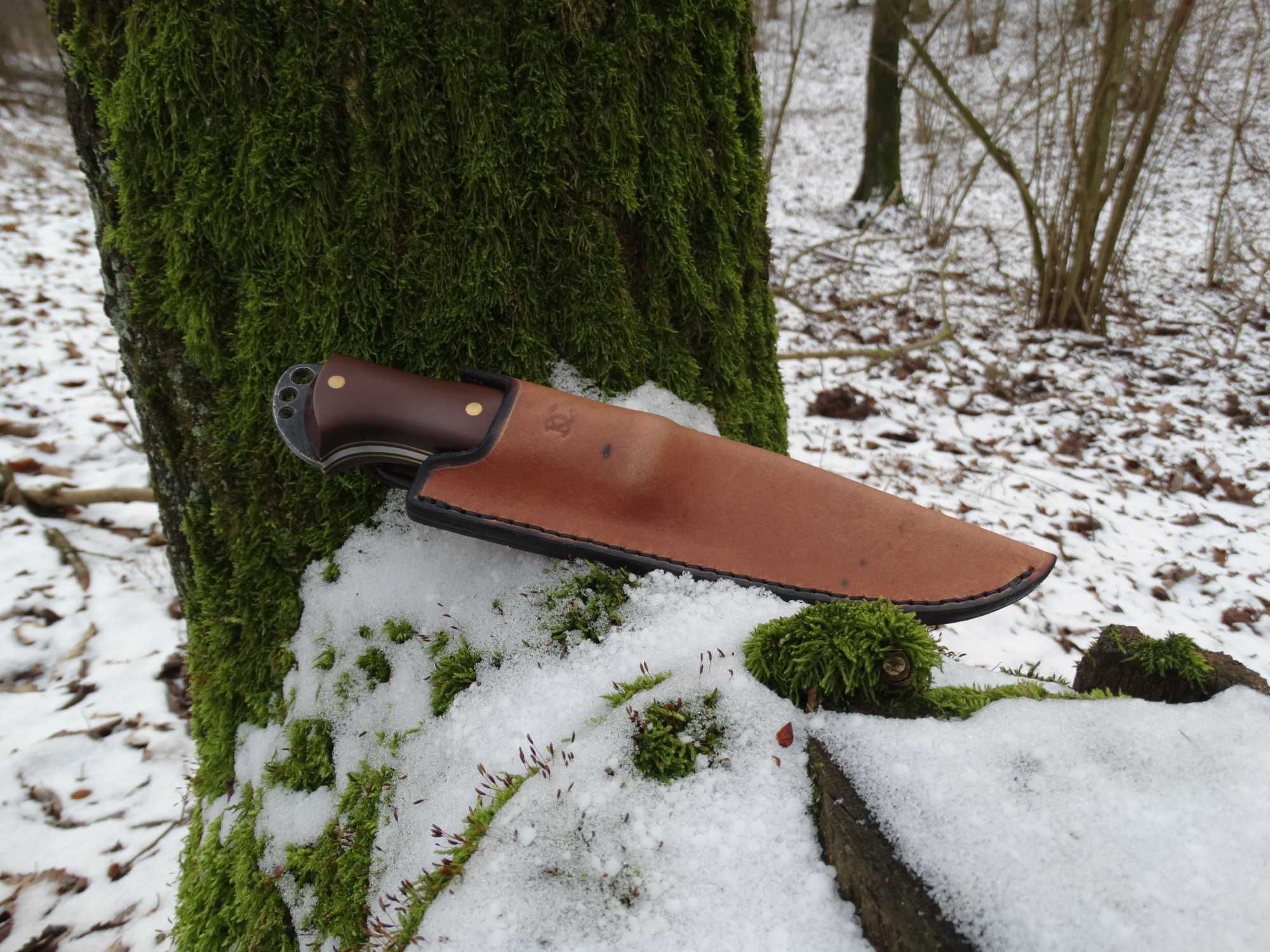 Nóż bushcraft handmade custom knives knifemaking survival