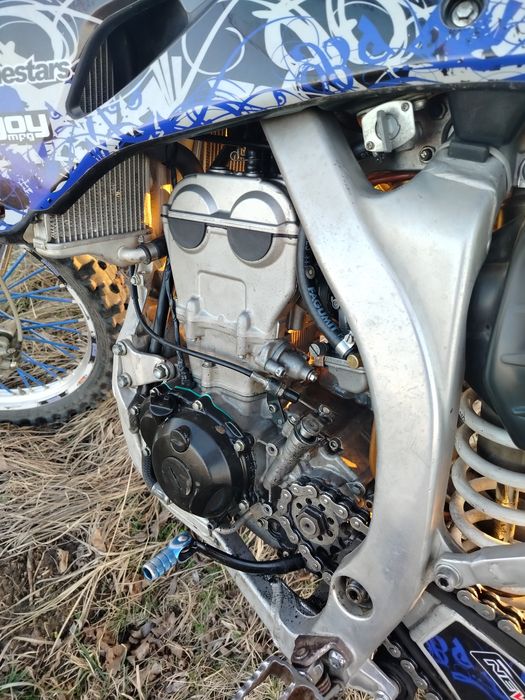 Yamaha yzf 250 , po remoncie