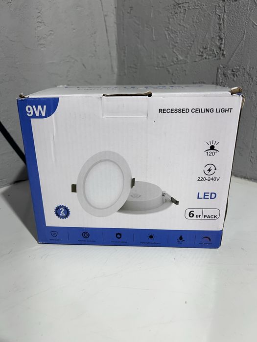 Oprawa led wpuszczana 9V