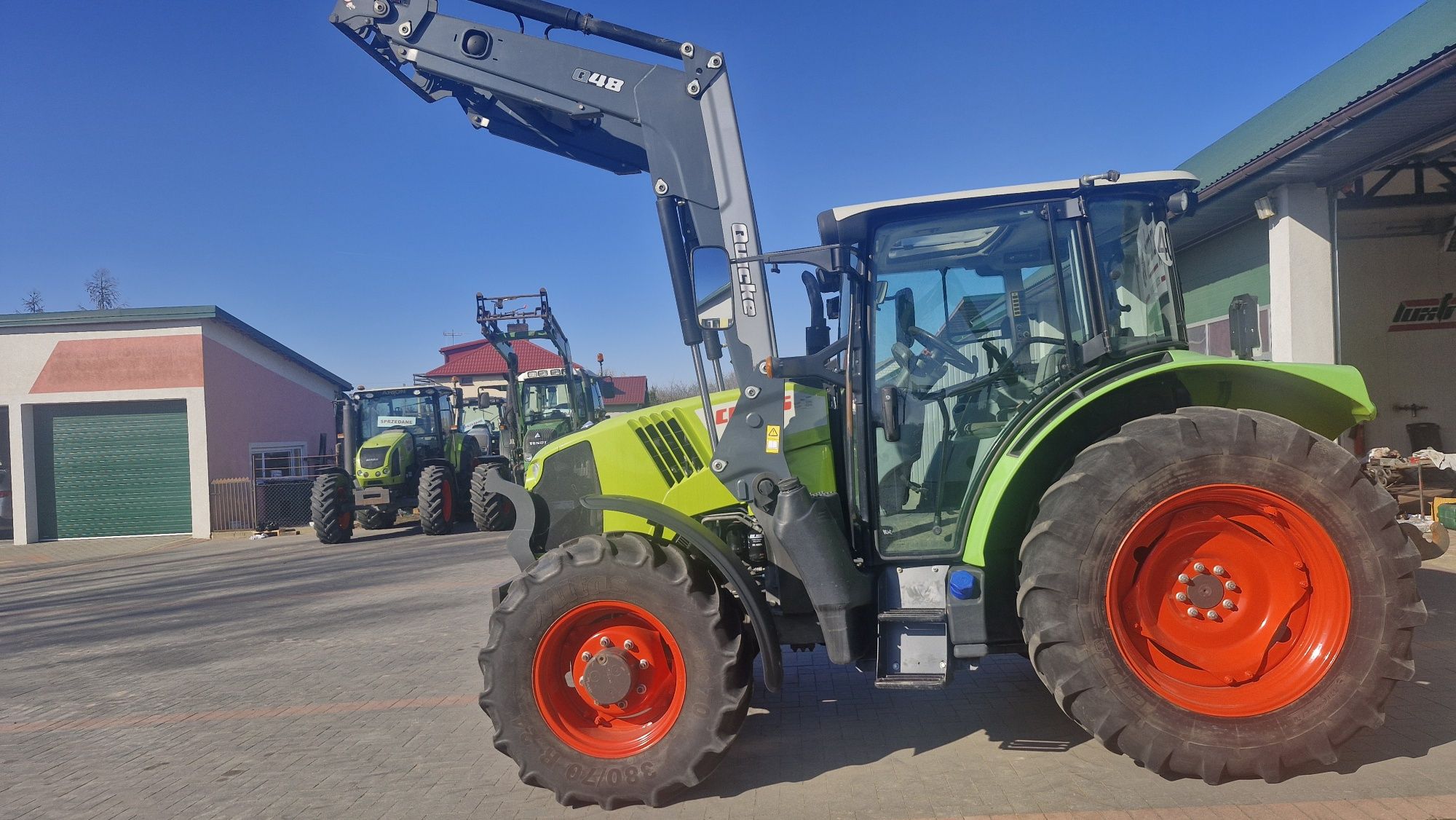 Claas arion 410 z turem 2015r fendt 310 john deere new holland t 5
