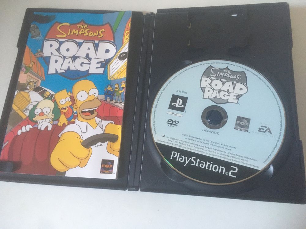 PS2 - The Simpsons Road Rage