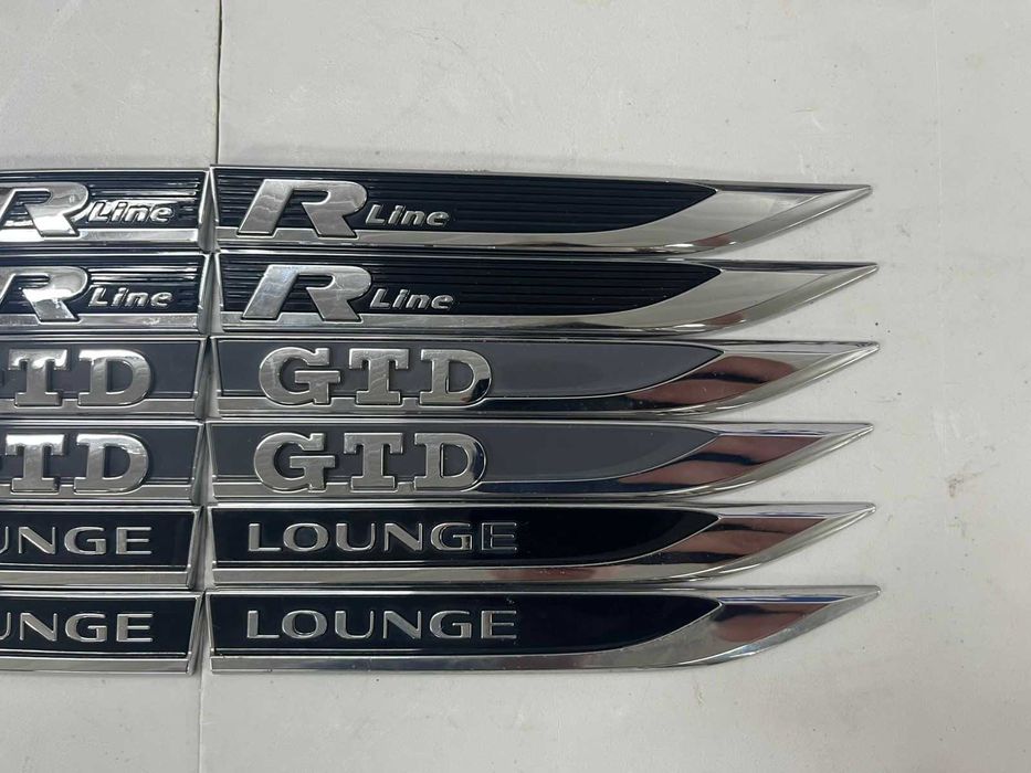 Емблема логотип шильдик VW Golf 7 Гольф 7 GTI GTD R-LINE Longe