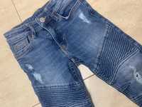 Spodnie jeansy H&M 110