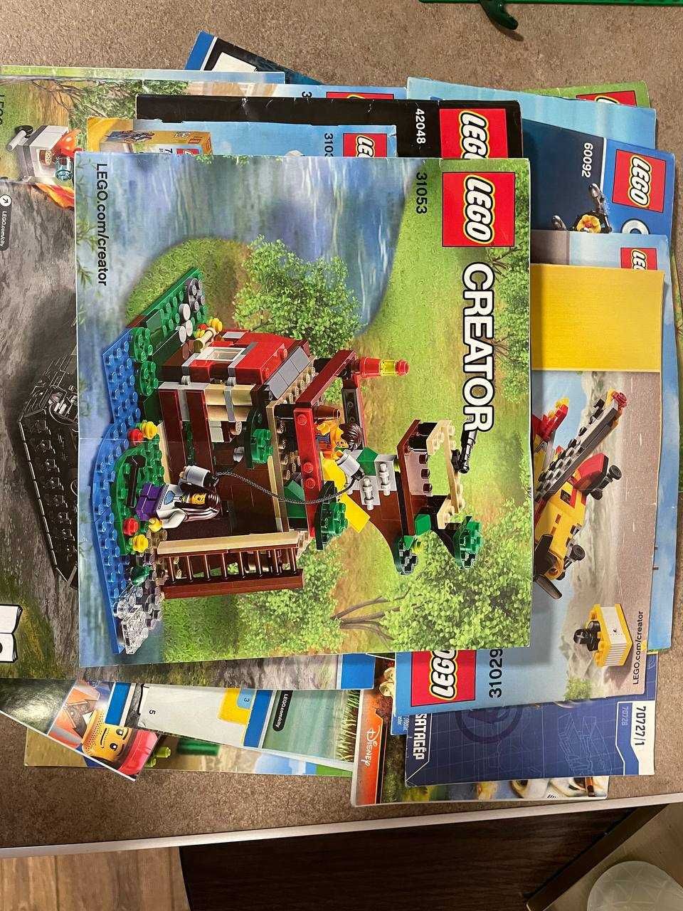 LEGO ORIGINAL 9 кг! Персонажі, моделі, інструкції