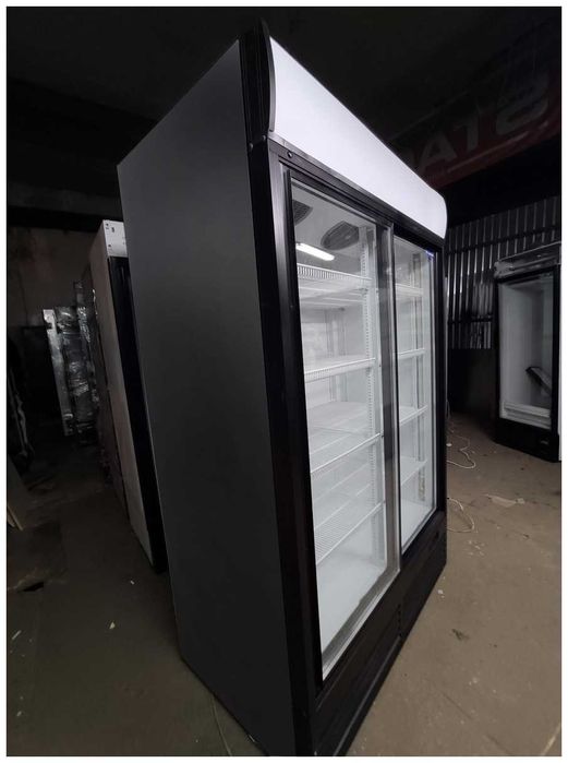 Холодильна шафа вітрина шкаф UBC SuperLarge1300 Графіт, Є сервіс!