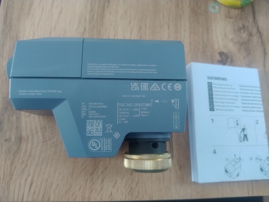 Siłownik elektromechaniczny Siemens