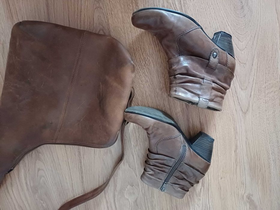 Zestaw buty 38,5 + torebka
