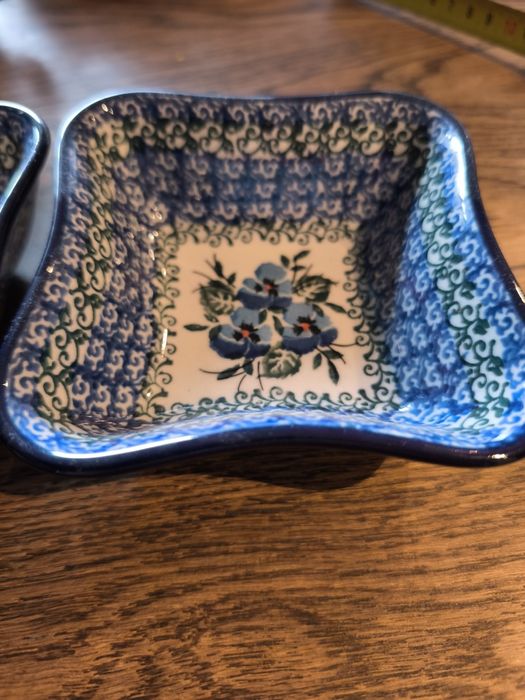 2 miski do przystawek ceramika Bolesławiec