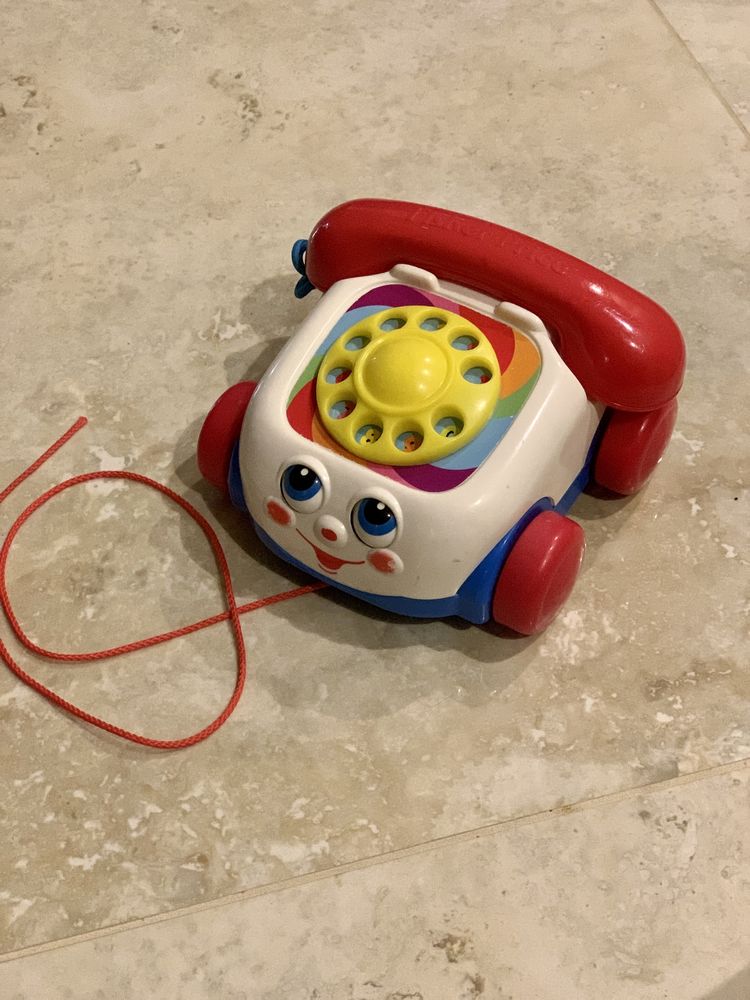 Телефон/ каталка fisher price