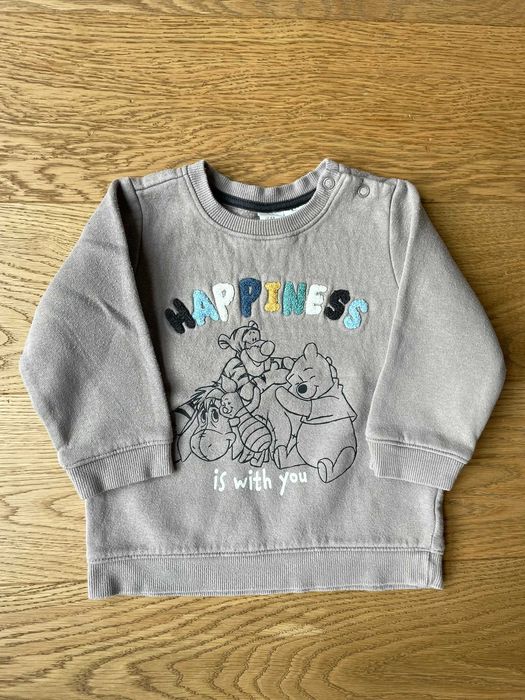 Bluza niemowlęca H&M (szara, 80 cm)