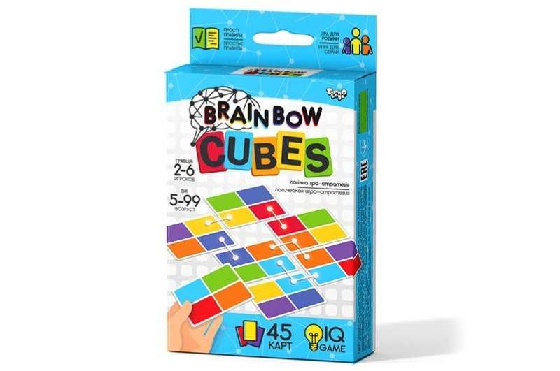 Игры Danko Toys Brainbow HEX, Brainbow Cubes, Hexis (Укр)